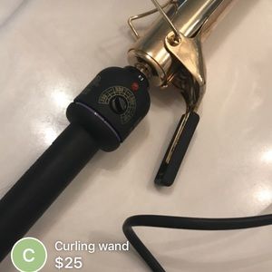 Curling wand 4 inch